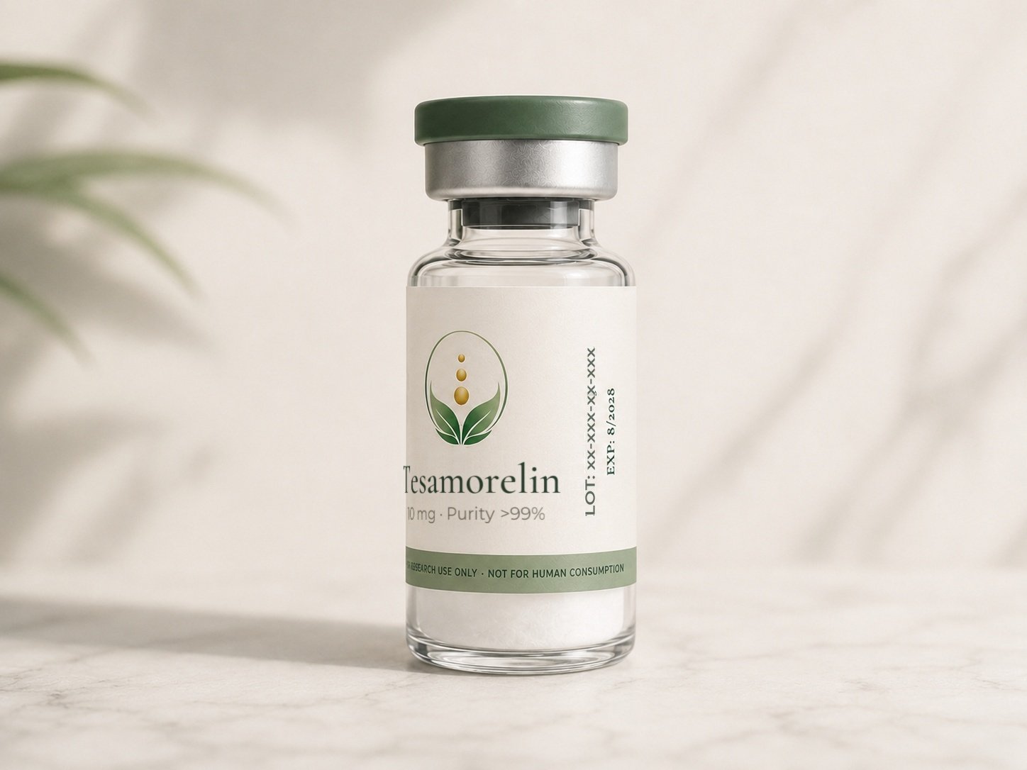 Tesamorelin 10 mg vial